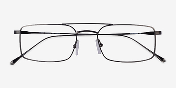 Dark Gunmetal Johnson -  Titanium Lunettes de vue