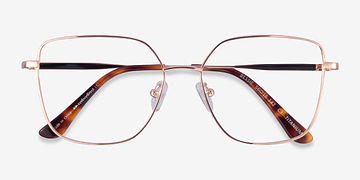 Or rose Bessie -  Titanium Lunettes de vue