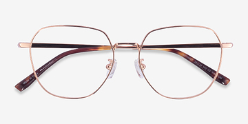 Or rose Alphabet -  Titanium Lunettes de vue