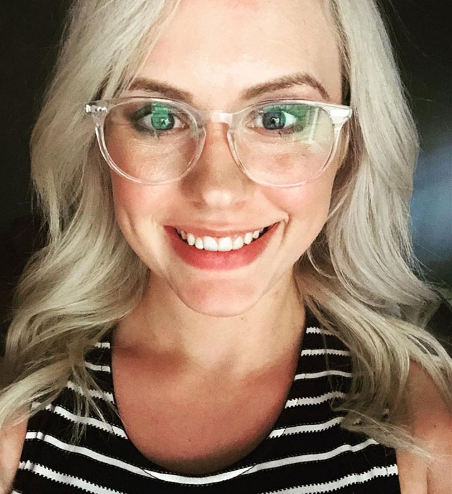 Champagne-Oval-Eyeglasses for Women