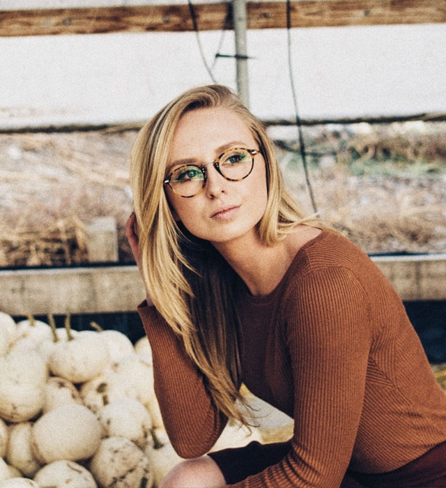 Tortoise-Round-Eyeglasses for Women